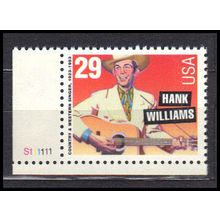 2723 29c Hank Williams Fine MNH P#S LL S111111 KA9719