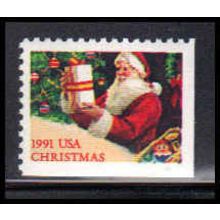 2583 29c Santa & Present Fine MNH BPS LR W2188
