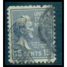 Used 820 15c James Buchanan Fine M08021
