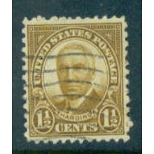 Used 684 1 1/2c Warren Harding Fine NA1608