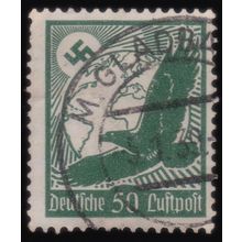 GERMANY 1934 Airmail 50pf Sc#C52 - USED @M620
