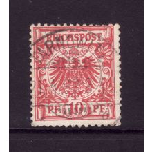 GERMANY 1889 SG48b 10pf RED FINE USED #6