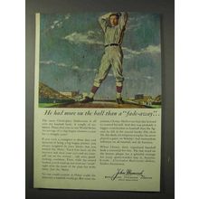 1958 John Hancock Insurance Ad - Christy Mathewson