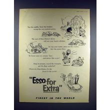 1958 Esso Extra Petrol / Gasoline Ad!