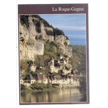 LA ROQUE GAGEAC, DORDOGNE, FRANCE unused postcard =