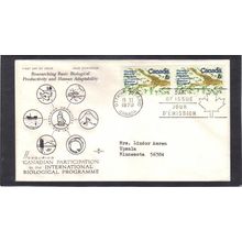 FDC Rose Craft 6c Research Pair (Cachet-Typed/A) CV41413