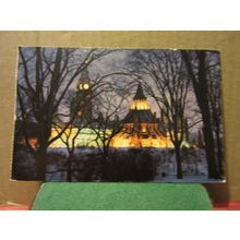 WINTER, PARLIAMENT BUILDINGS, OTTAWA, CANADA used postcard =