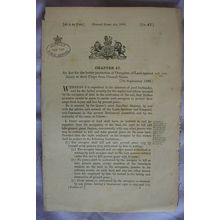 1880 Act of Parliament: injury to crops by ground game