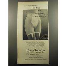 1951 Young Smoothie Nylon Classic Net Pantie Girdle Advertisement