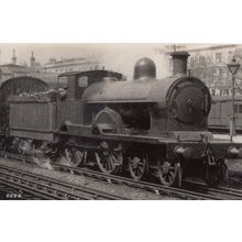 LNWR Alfred The Great 4-4-0 Precursor Class Train Kenington Olympia Station RPC