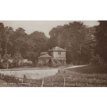 Hardwick Lodge Leicester Farm WW1 1918 Real Photo Postcard