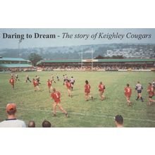 Keighley Cougars Nottingham Football Team Advertising Postcard