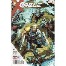 CABLE #003 - MARVEL COMICS (2017)