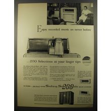 1954 Seeburg Select-o-Matic 200 Ad - Enjoy recorded music as never before