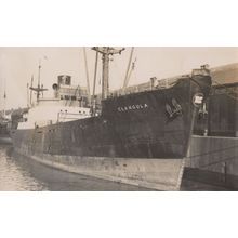 Clangula British Merchant Cammell Laird Ship Vintage Rare Photo