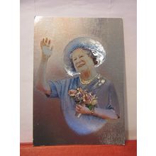 HER MAJESTY QUEEN ELIZABETH, THE QUEEN MOTHER unused postcard #