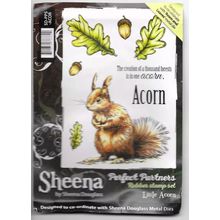 Sheena Douglass. Little Acorn Stamp Set. Stamping Cardmaking Scrapbooking Crafts