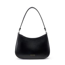 Real Leather Crossbody Handbags Purses Sling Crossover Shoulder Bag Black