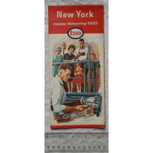 1964 Esso map - New York