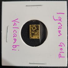 1 Gram Gold CombiBar Valcambi Suisse .9999 Fine Gold Bar