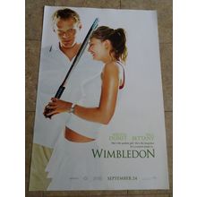 Wimbledon - Movie Poster with Kirstin Dunst as Lizzie Bradbury - Advance Poster