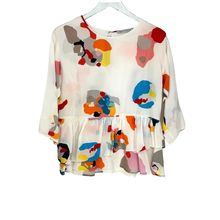 Objects Without Meaning Woven Top Size Large Mike Mills Print