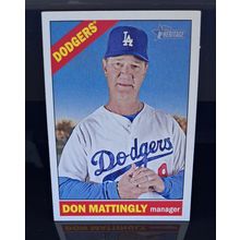 DON MATTINGLY 2015 TOPPS HERITAGE BASEBALL CARD #116