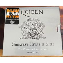 Queen - The Platinum Collection:Greatest Hits I, II & III- 3 CD Set