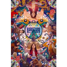 Everything Everywhere All at Once (2022)_2 Movie Film Poster Canvas iconic desig