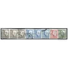 1954 Michel 390/393 + booklet stamps - fine used (o)