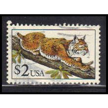 Used 2482 $2 Bobcat Fine RA2535