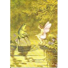 Art IDA RENTOUL OUTHWAITE I Am Kexy Postcard (Medici 1901)