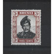 Brunei.SG102 3c Sultan Omar Ali Saifuddin.Fine Used.Aug25v