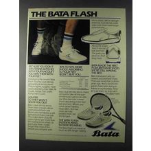 1980 Bata Flash Tennis Shoe Ad
