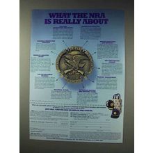 1991 NRA National Rifle Association Ad - Really About