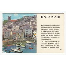 Brixham Devon Postcard B9U