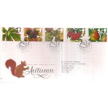 AUTUMN.. 1993 official UK FDC. first day cover as seen