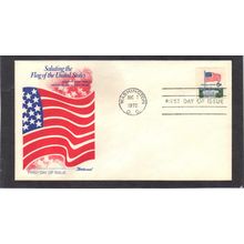 FDC Fleetwood 1338 6c Flag (Cachet-U/A) CV39053