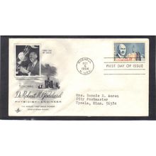 FDC Art Craft C69 8c Robert H. Goddard (Cachet-Typed/A) CV40924