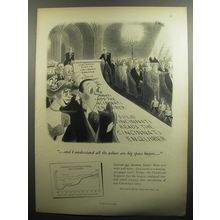 1951 The Cincinnati Enquirer Newspaper Ad - Richard Taylor Cartoon - Wedding