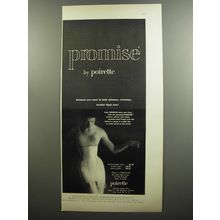 1952 Poirette Promise Girdle Ad - Because you want to look slimmer, trimmer