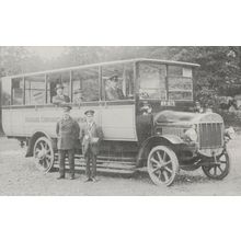 Douglas Corporation Tramways Bus Driver Conductor Isle Of Man Postcard