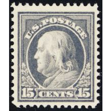 418, Mint VF LH 15¢ Franklin - Stuart Katz