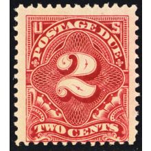 J46, Mint NH 2¢ Postage Due Stamp SCV $115.00 - Stuart Katz