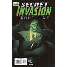 SECRET INVASION: FRONT LINE #3 - MARVEL COMICS (2008)