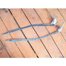 1950 PLYMOUTH COUPE DOOR HANDLES WITH LINKAGES OEM #M30568 M30569