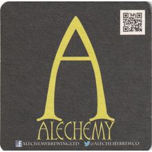 BEER MAT - ALECHEMY BREWING - TALISMAN LAGER - (Cat No 007) - (2015)