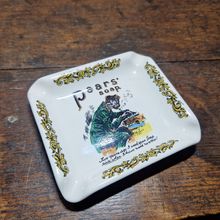 Vintage Lord Nelson Pottery Pears Soap Advertising Ashtray