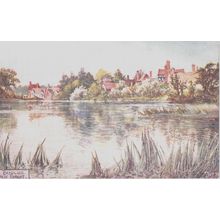 Jotto Artist Drawn Beaulieu New Forest Hampshire Postcard (QHAM168)
