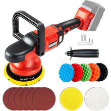 IRONFIST Cordless Orbital Polisher Compatible with Milwaukee M18 Battery, Car Po